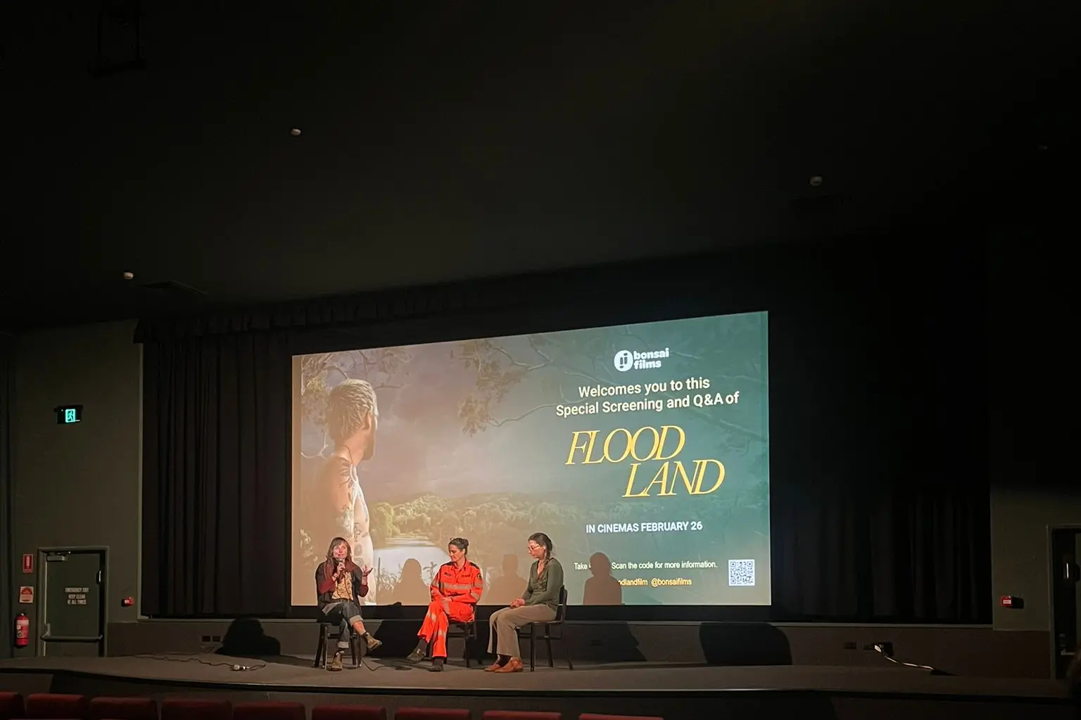 <p>SCREENING: Scenes from award winning film \\u2018Floodland\\u2019 sparked an emotional response from viewers. PHOTO: Supplied</p>\\n