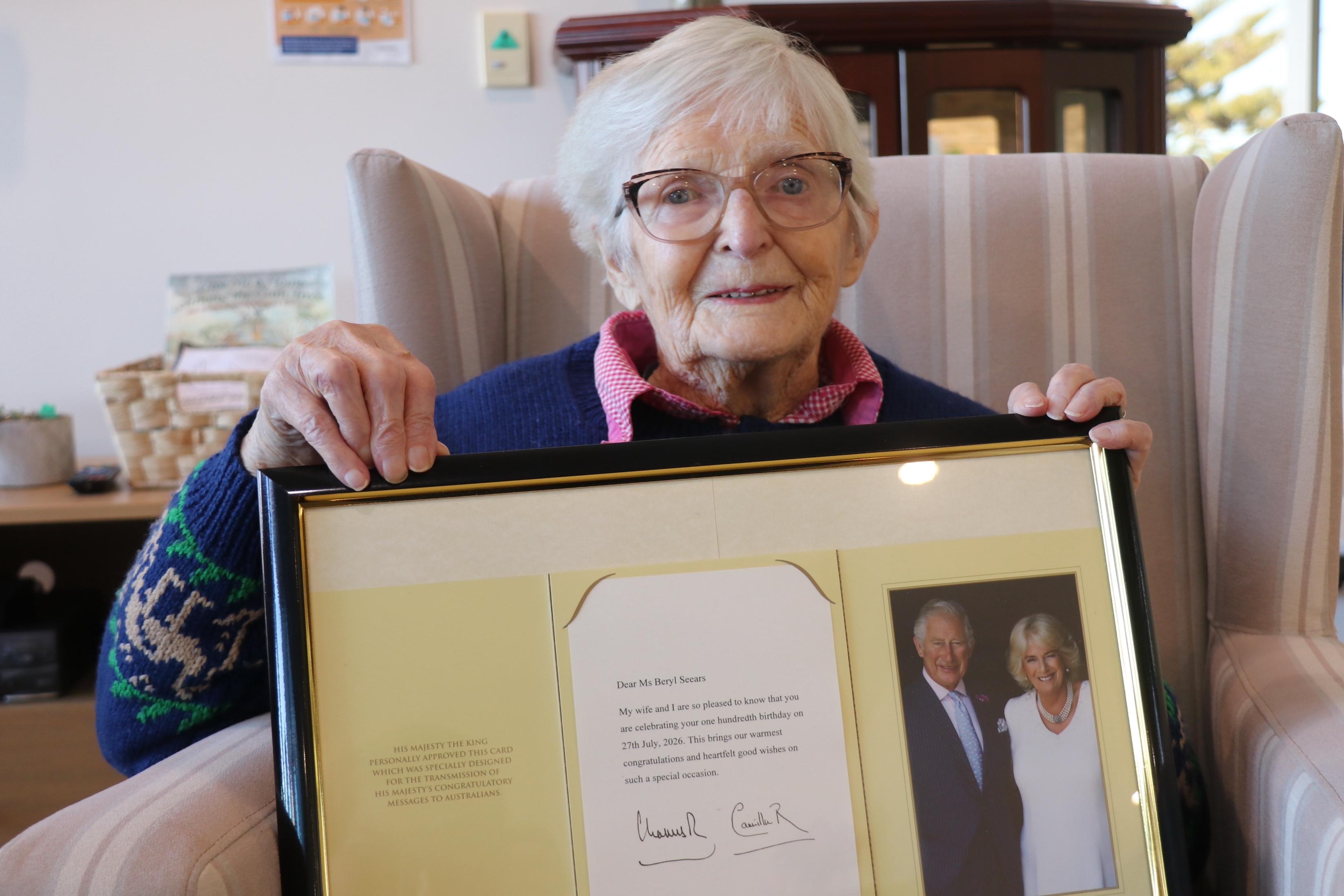 Monaro identity Beryl turns 100
