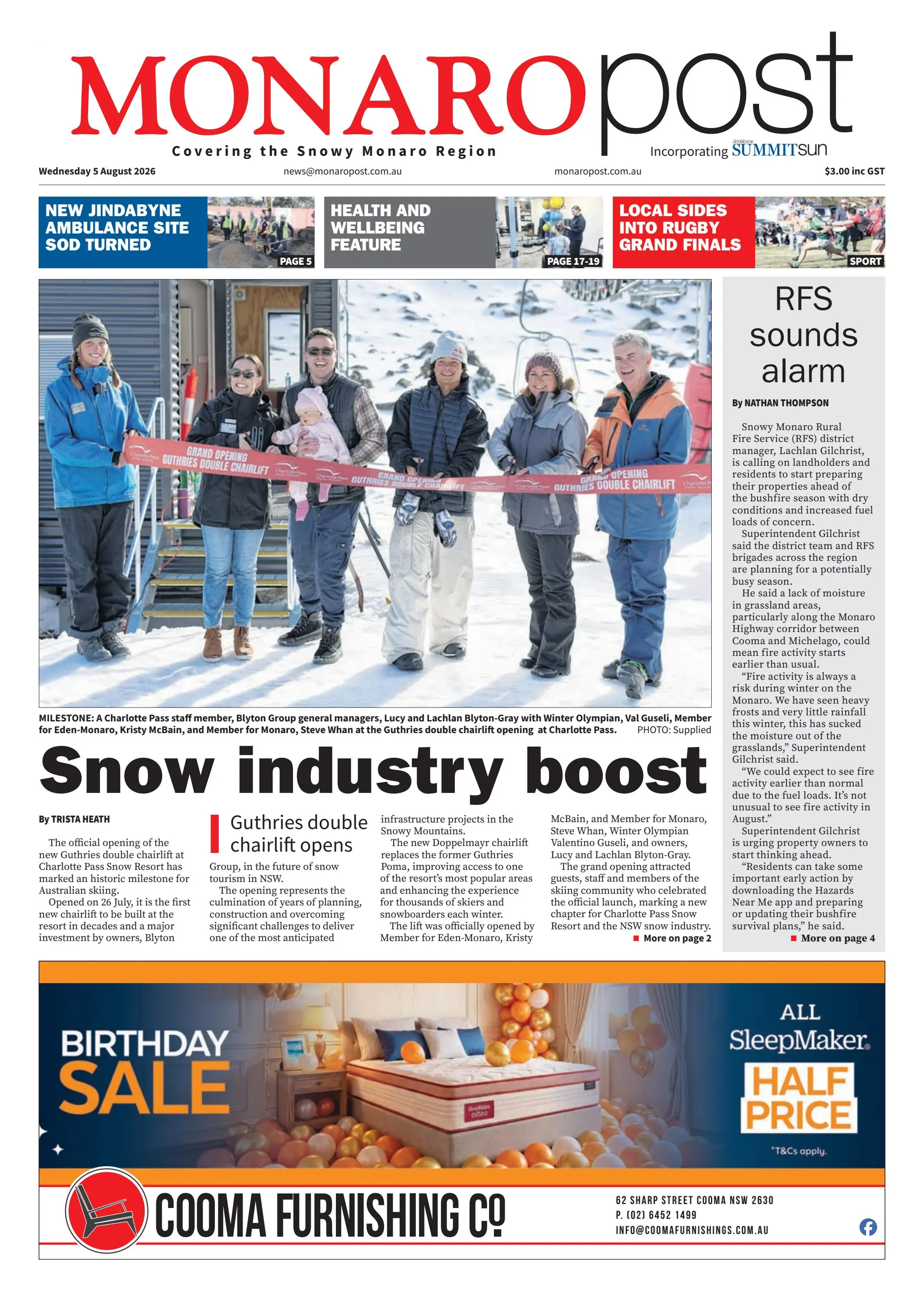 Monaro Post - 5 August 2026