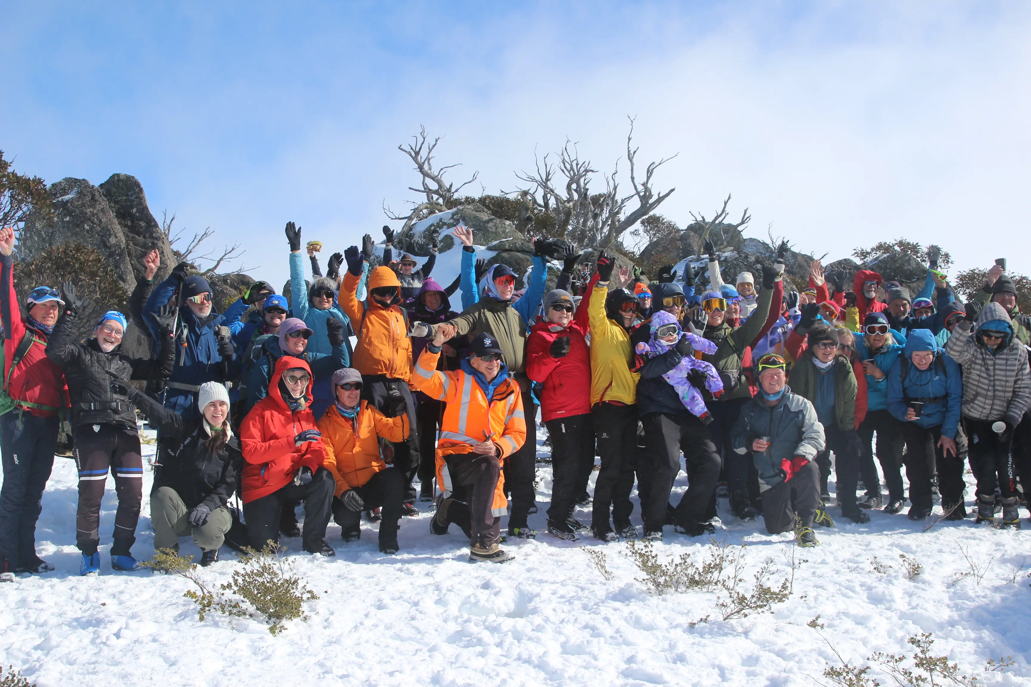 <p>COMMUNITY: The XC skiing fraternity came together last week for one of best weeks of the season. Pictured is the mystery coffee group tour, enjoying the fun of XC Week. PHOTO: Supplied</p>\\n