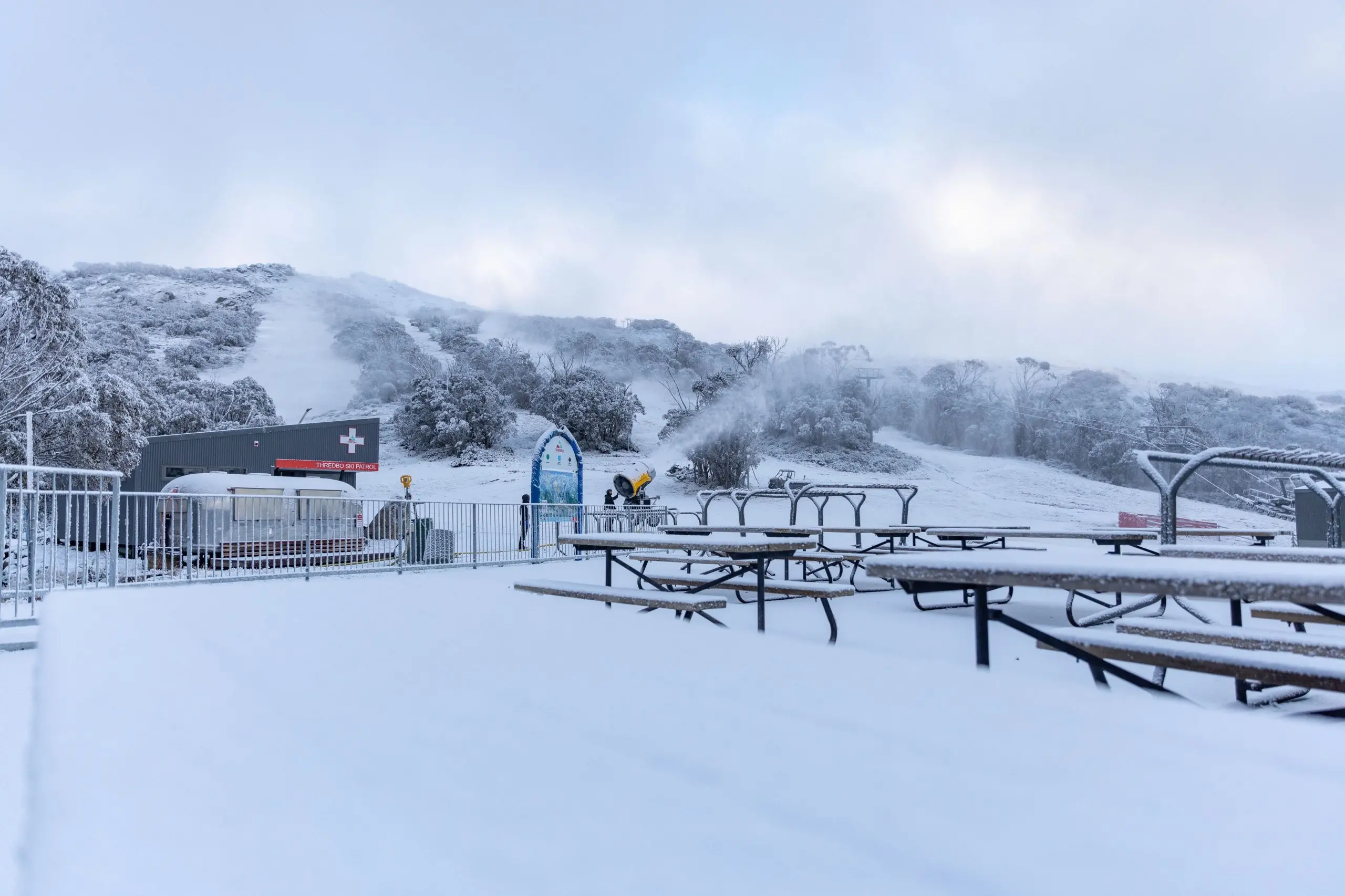 <p>SNOW: Thredbo operates a fleet of more than 300 automatic and mobile snow guns across the mountain. PHOTO: Thredbo Media</p>\\n