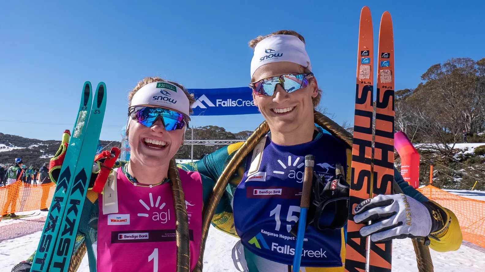 Locals star in famous Falls Creek Kangaroo Hoppet