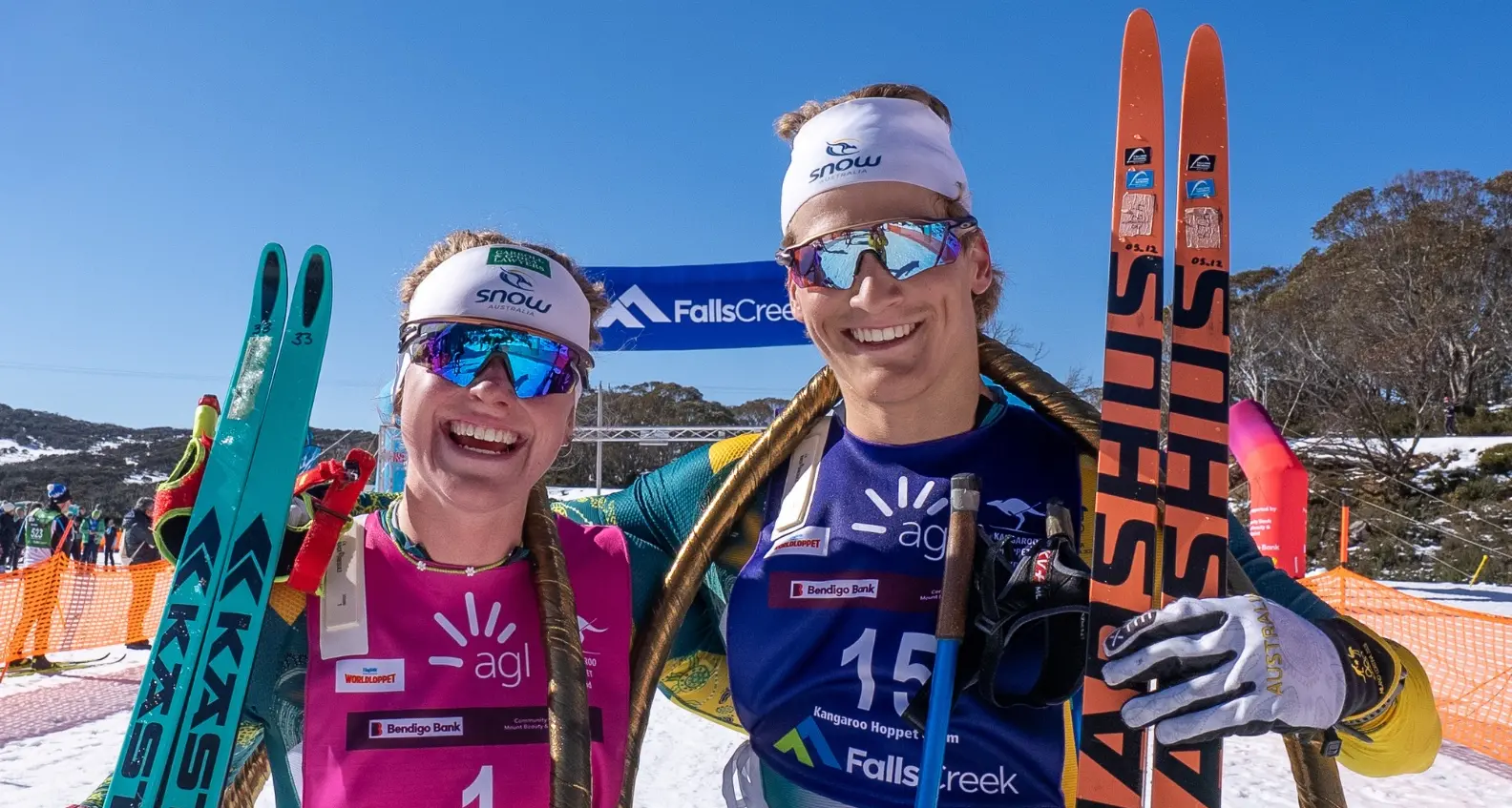 Locals star in famous Falls Creek Kangaroo Hoppet