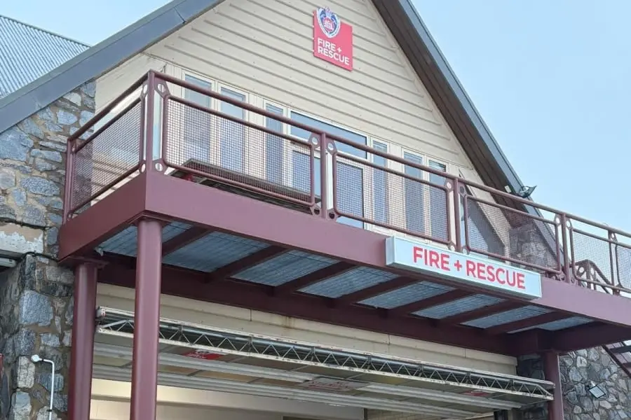 <p>EMERGENCY SERVICES: Perisher Fire and Rescue building on site at the Perisher ski resort. PHOTO: Supplied</p>\\n