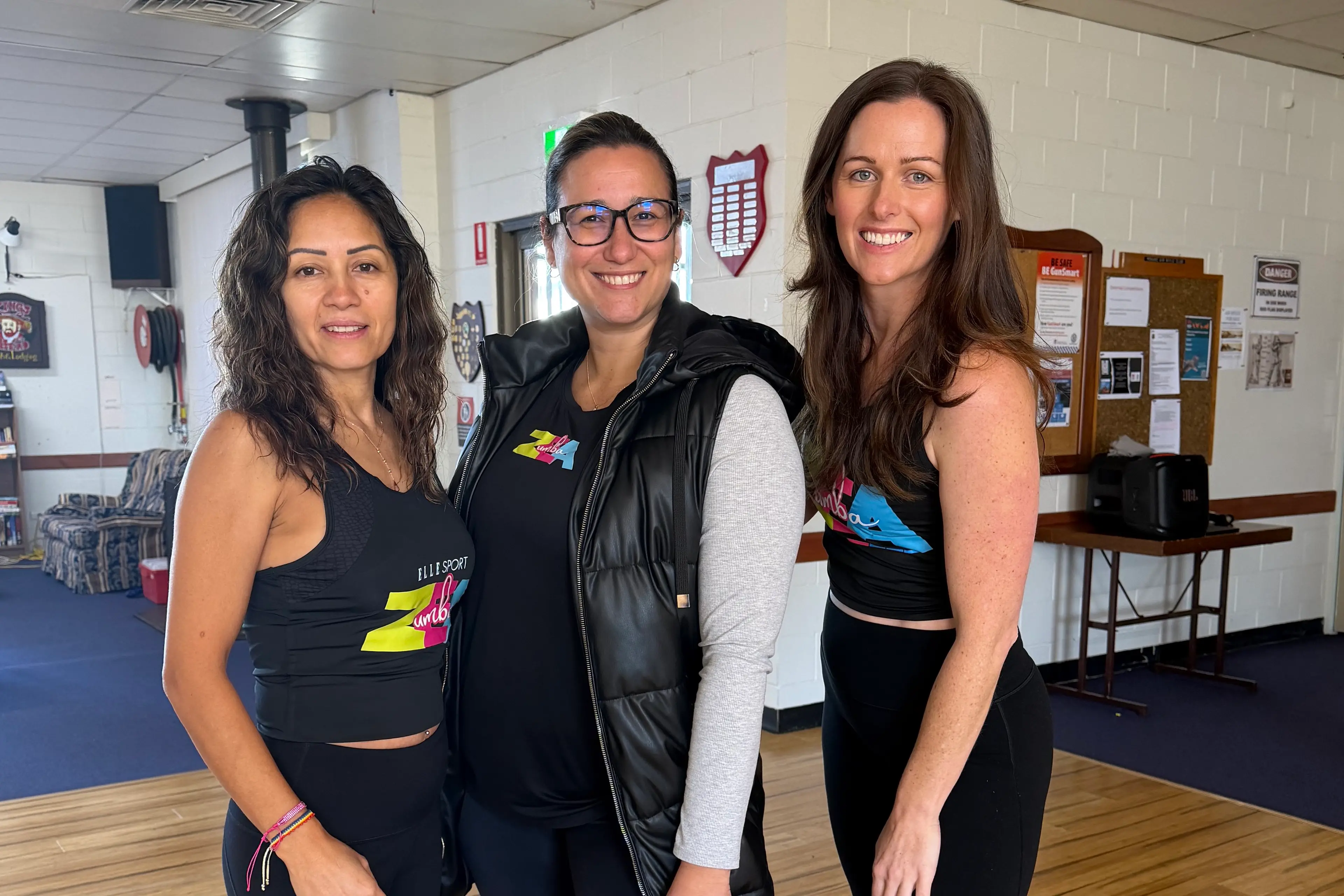 <p>MOVEMENT: Aura, Elizabeth and Sarah are looking forward to running the first Fiesta Friday this Friday at the Monaro Air Rifle Club. PHOTO: Supplied</p>\\n