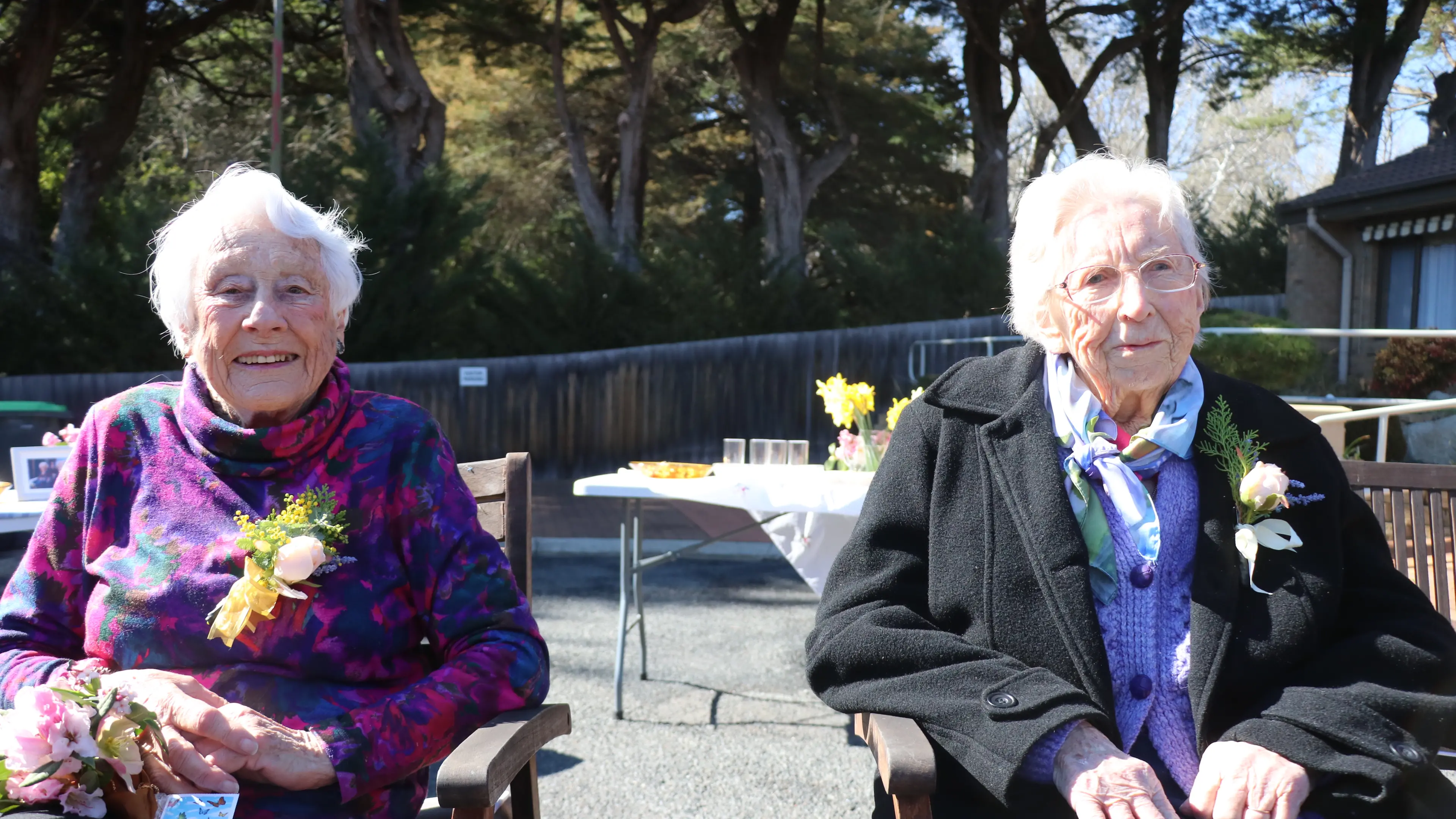 Cooma neighbours turn 100 on same day