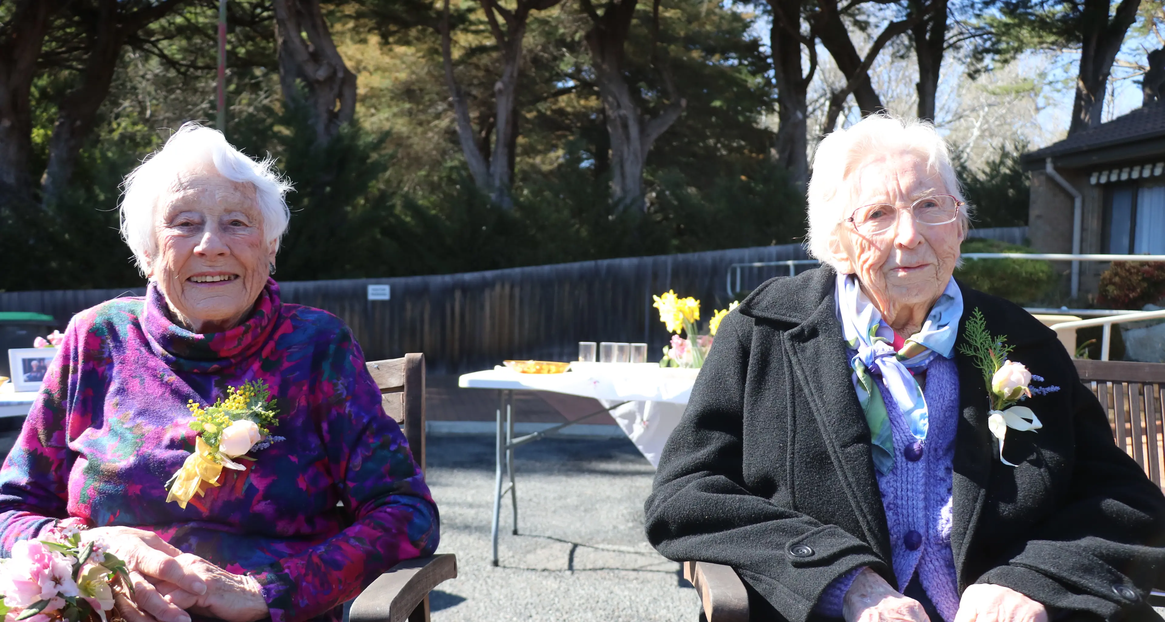 Cooma neighbours turn 100 on same day