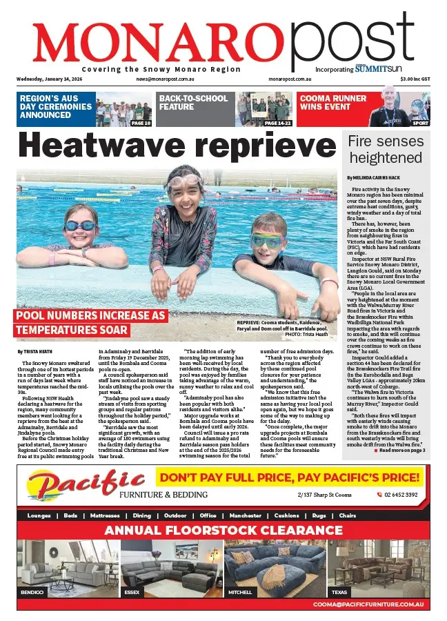 Monaro Post - Wednesday, January 14, 2026